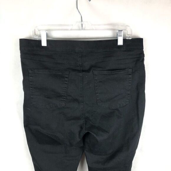 NWT Zeza B Sz XL Black Destroyed Mesh Jegg… - Picture 2 of 8